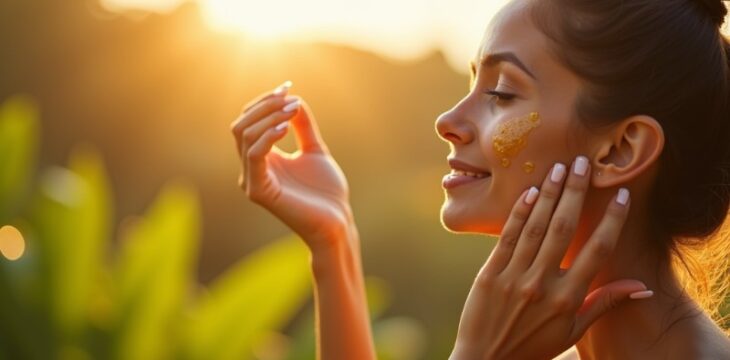 Ayurvedische Hautgeheimnisse gegen Sonne, Bräune und Trockenheit
