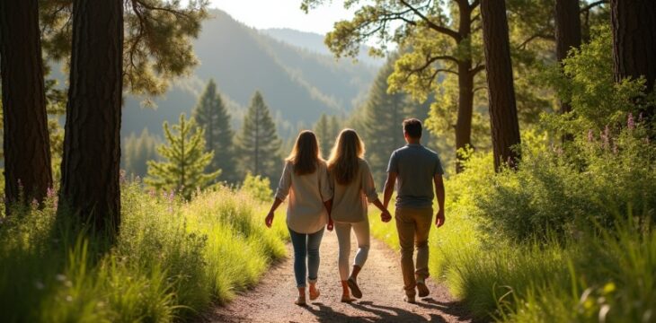 Über die Natur neu verbinden: Wie Wellness-Retreats Familienbande stärken